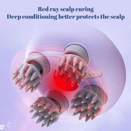 Smart Scalp Massager - Red Light