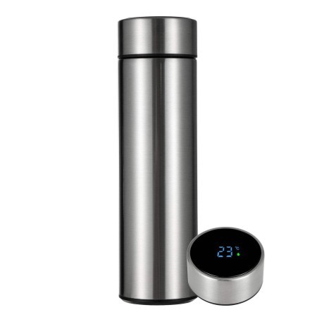 Smart Vacuum Flask (500ML-Silver)