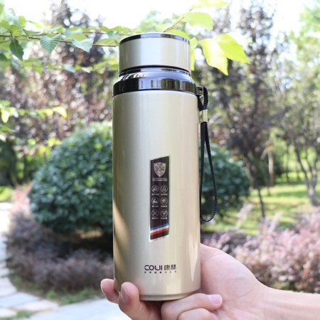 Stainless Steel Vacuum Flask (800ml -Golden )