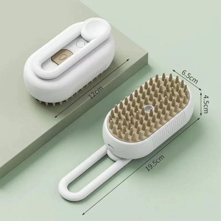 Electric SteamCare Pro Pet Grooming Brush