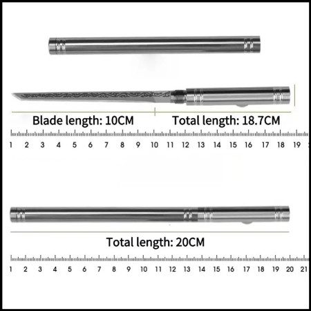 Multipurpose Portable Pen Knife -7 inche ( 2 PCS )