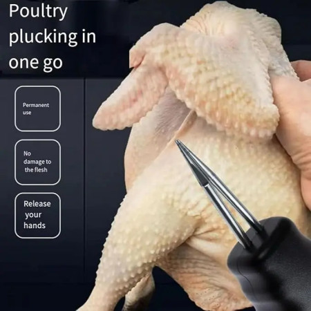 Rechargeable Poultry Feather Remover – Chicken & Duck