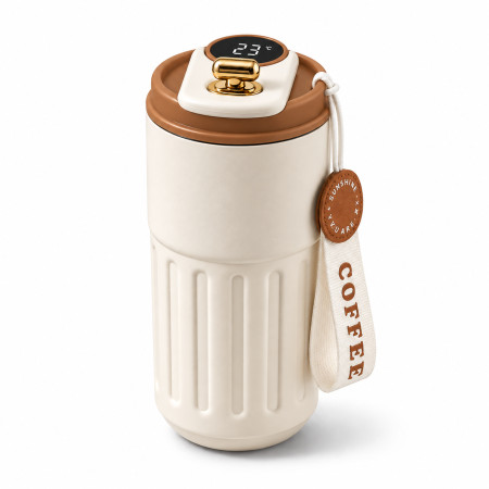 LED Thermal Mug (450ML Coffee)